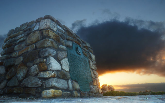 Monument at the Southern Tip of Africa Monument at the Southern Tip of Africa